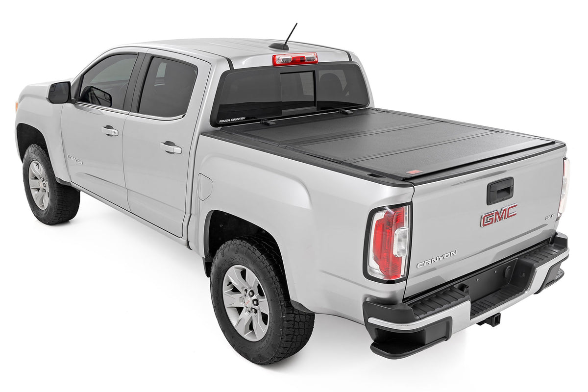 Hard Tri-Fold Flip Up Bed Cover | 5&#39; Bed | Chevy/GMC Canyon/Colorado (15-24)