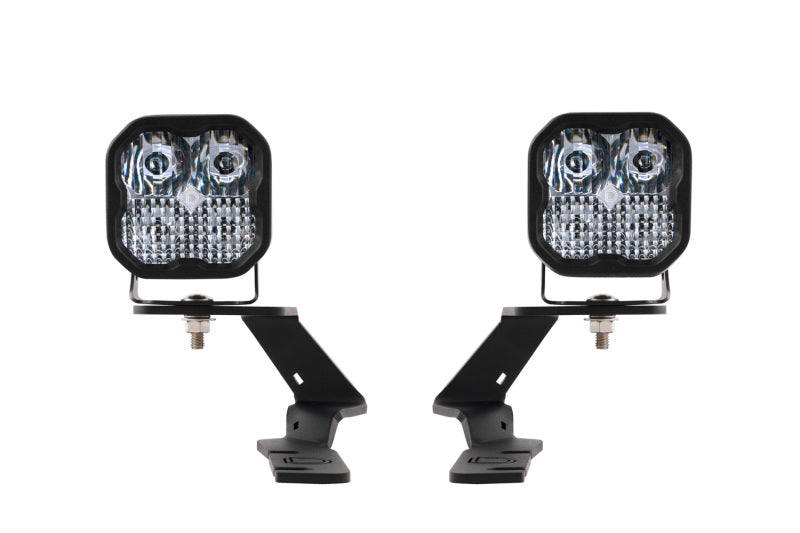 Diode Dynamics 19-21 Ford Ranger Pro SS3 LED Ditch Light Kit - White Combo - DD6585