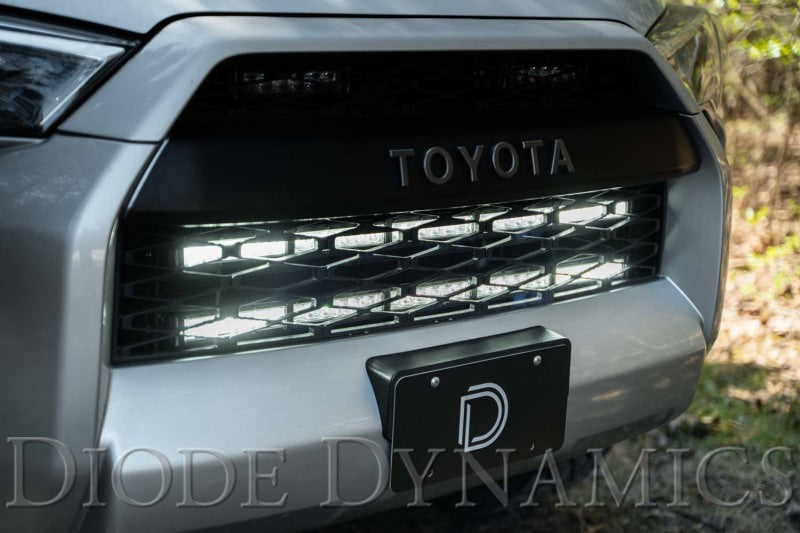 Diode Dynamics 14-19 Toyota 4Runner SS30 Dual Stealth Lightbar Kit - White Driving - DD6766