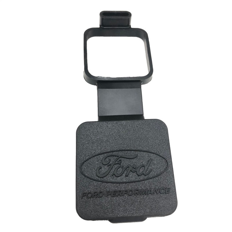 Ford Racing Rubber 2in Hitch Receiver Cover w/Ford Oval/Ford Performance Logo - M-1840-FP