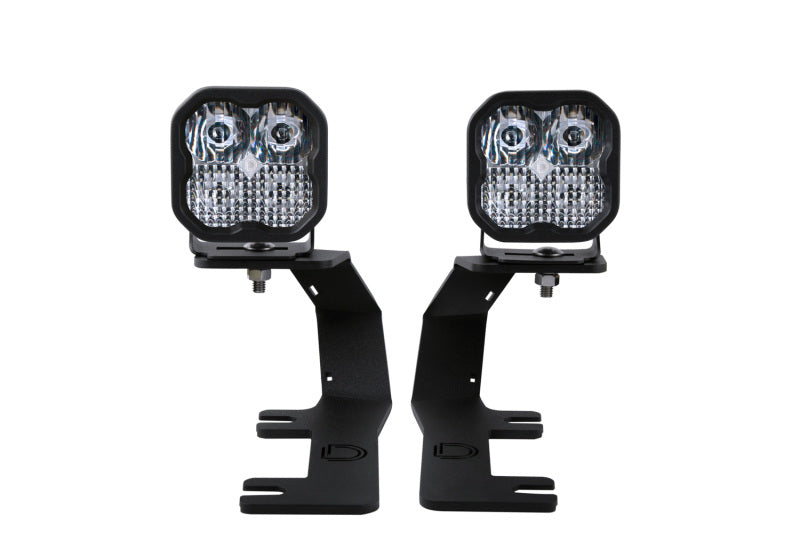 Diode Dynamics 14-19 Silverado/Sierra SS3 LED Ditch Light Kit - Pro White Combo - DD6657