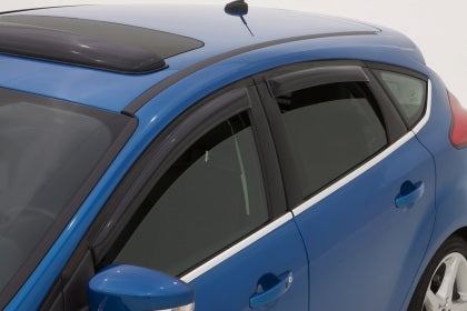 Clearance - AVS 12-18 Ford Focus Ventvisor Outside Mount Window Deflectors 4pc - Smoke