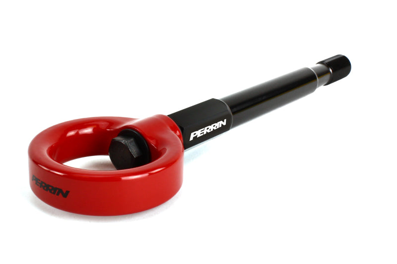 Perrin 13-20 &amp; 2022 Subaru BRZ / 13-16 Scion FRS / 17-20 Toyota 86 Tow Hook Kit (Rear) - Red - PSP-BDY-255RD