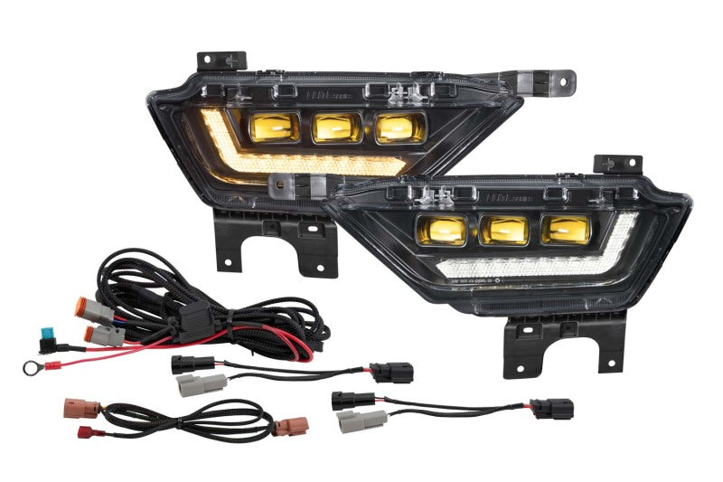 Diode Dynamics 21-23 Ford F-150 Elite Fog Lamps - Yellow - DD5170