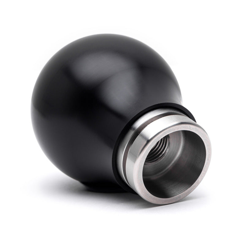 Cobb Subaru 6-Speed Weighted COBB Shift Knob - Black (Incl. Both Red + Blk Collars) - 213360-BK