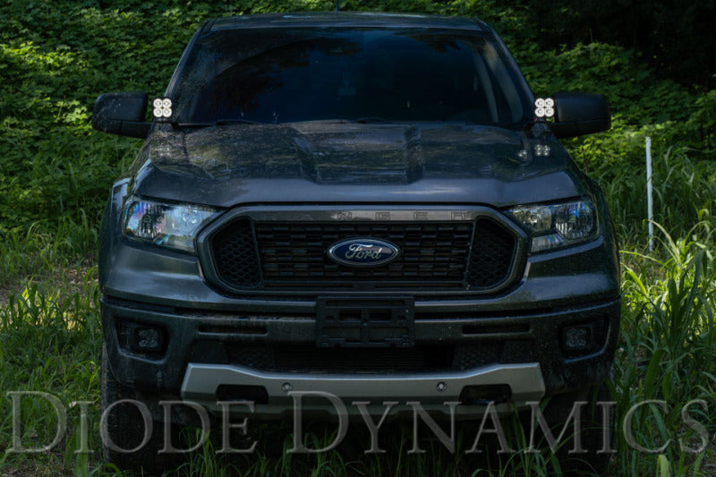 Diode Dynamics 19-21 Ford Ranger Pro SS3 LED Ditch Light Kit - White Combo - DD6585