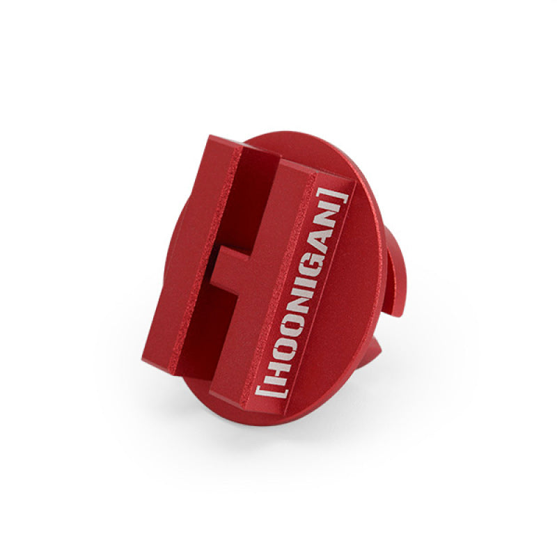 Mishimoto 2015+ Ford Mustang EcoBoost/2013+ Ford Focus ST Hoonigan Oil Filler Cap - Red - MMOFC-MUS4-15HRD