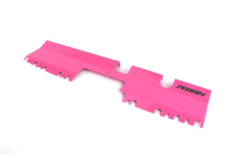 Perrin 15-21 WRX/STI Radiator Shroud (With/Without OEM Intake Scoop) - Hyper Pink - PSP-ENG-512HP