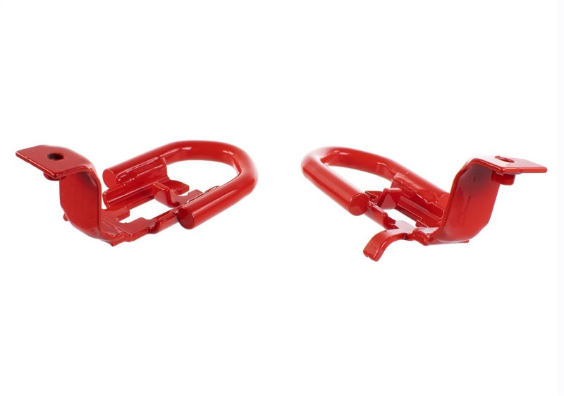 Ford Racing 19-23 Ford Ranger Front Tow Hooks - Pair - Red - M-18954-RA