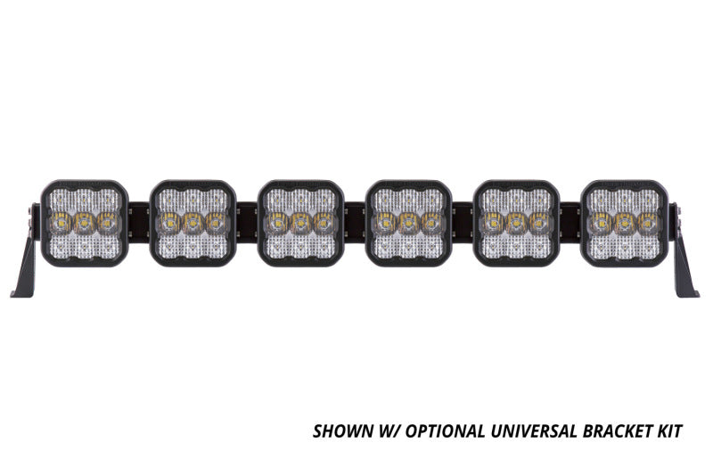 Diode Dynamics SS5 Sport Universal CrossLink 6-Pod Lightbar - White Combo - DD6798