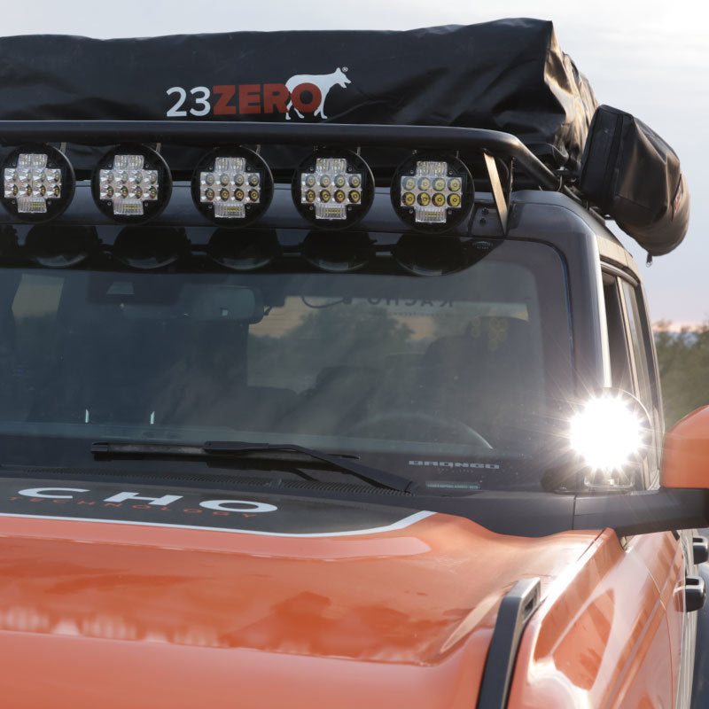 ARB Nacho 5.75in Offroad TM5 Racer LED Light Set