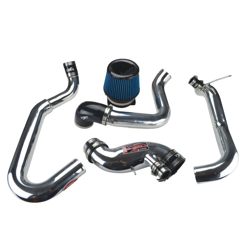 Injen 03-06 Evo 8/9/MR Cast Aluminum Intake System w/ Full Intercooler Piping Polished Short Ram Int - SP1898P