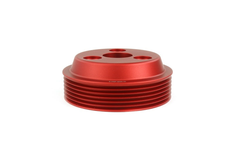 Perrin 15-21 Subaru WRX Lightweight Water Pump Pulley - Red - PSP-ENG-111RD