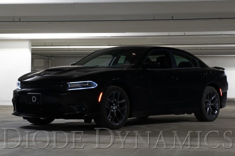 Diode Dynamics 15-21 Dodge Charger LED Sidemarkers - Smoked (set) - DD5112