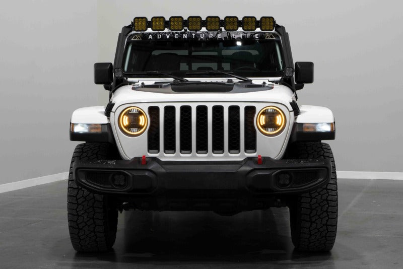 Diode Dynamics Jeep JL SS5 Sport CrossLink Windshield - White Combo Lightbar Kit - DD6821