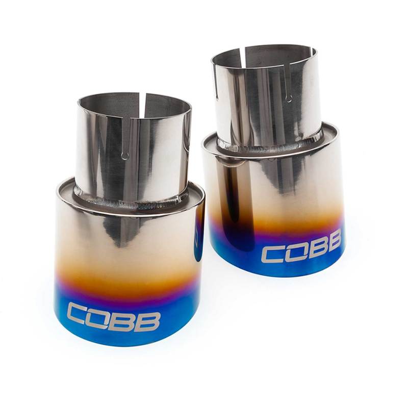 Cobb 22-24 Subaru WRX Titanium Catback Exhaust (Incl. Burnt Ti Tips) - 516160