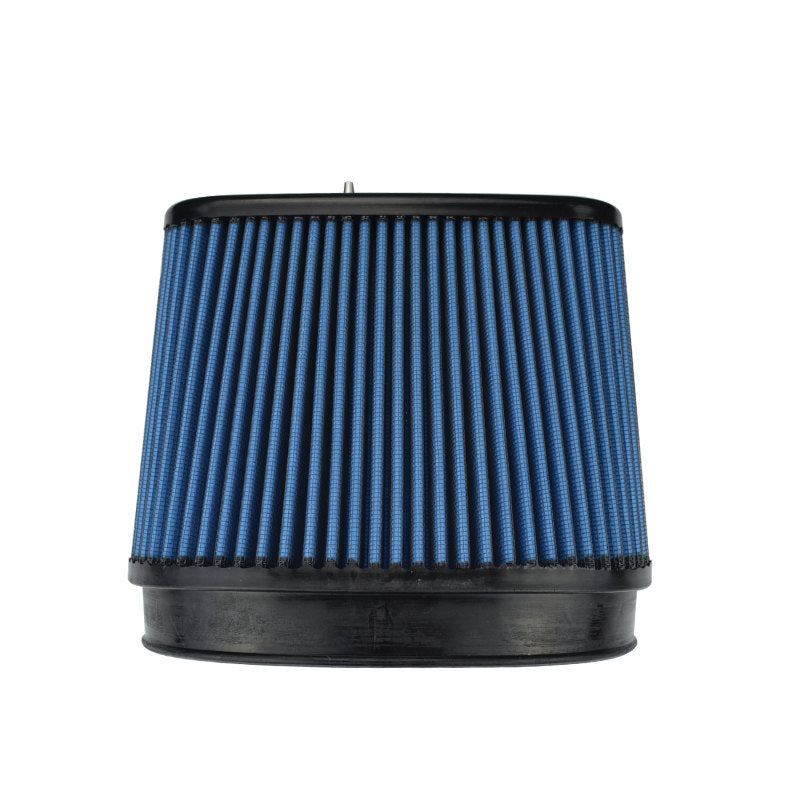 Injen NanoWeb Dry Air Filter 6.70x4.54 Oval neck/ 7.69 x 5.68 Base/ 7.25 Tall w/Barb Fit - 70 Pleat - X-1083-BB