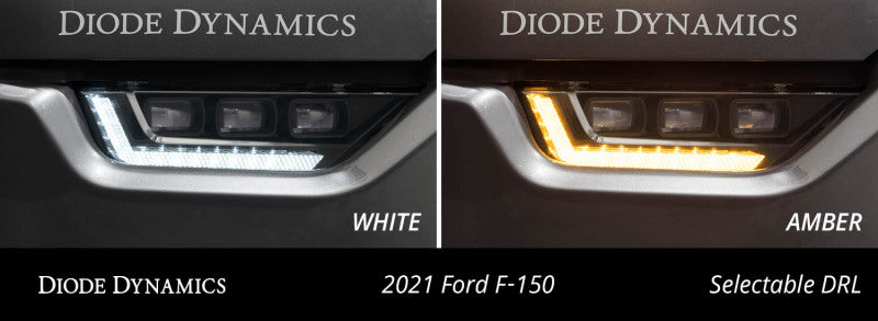 Diode Dynamics 21-23 Ford F-150 Elite Fog Lamps - White - DD5169