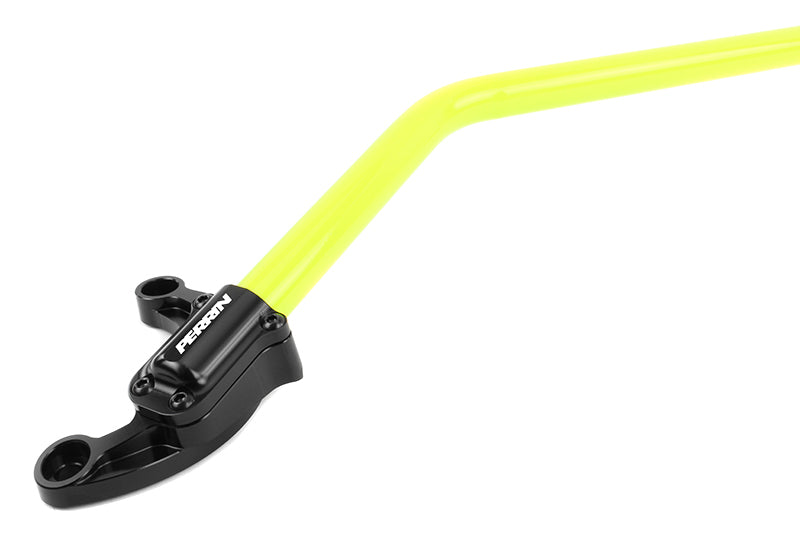 Perrin 08-21 WRX/STi Front Neon Yellow Strut Brace - PSP-SUS-056NY