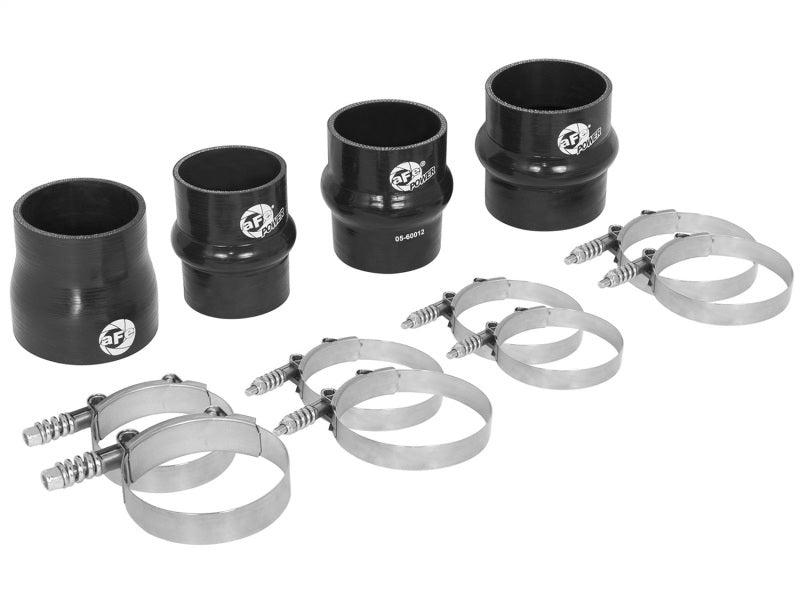 aFe BladeRunner Couplings &amp; Clamps Replacement aFe Intercooler &amp; aFe Tubes Kit 10-12 Dodge Ram 6.7L