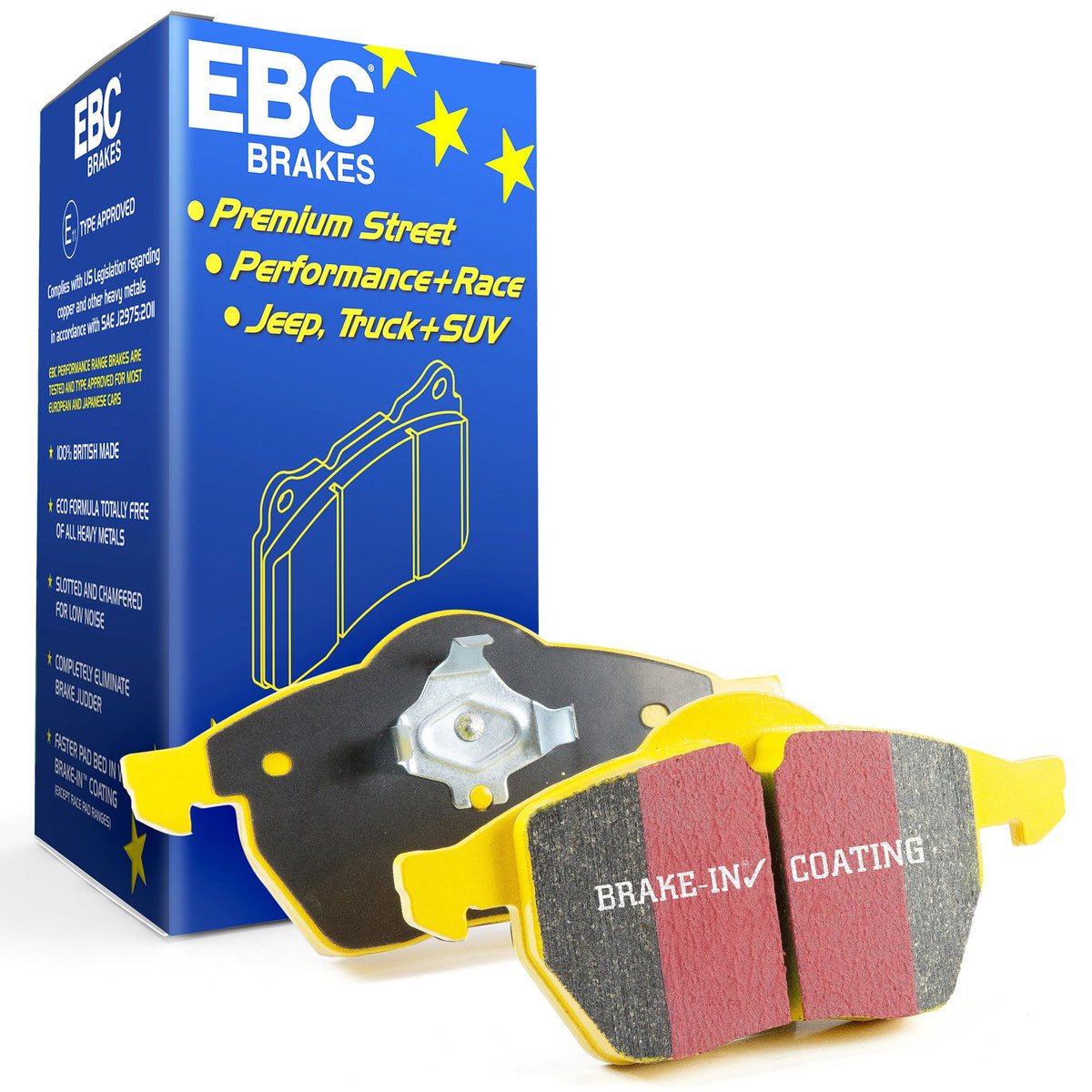 EBC 2023+ Toyota GR Corolla Yellowstuff Front Brake Pads - DP42430R