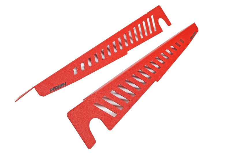 Perrin 22-23 Subaru WRX Fender Shroud Set - Red - PSP-ENG-551RD