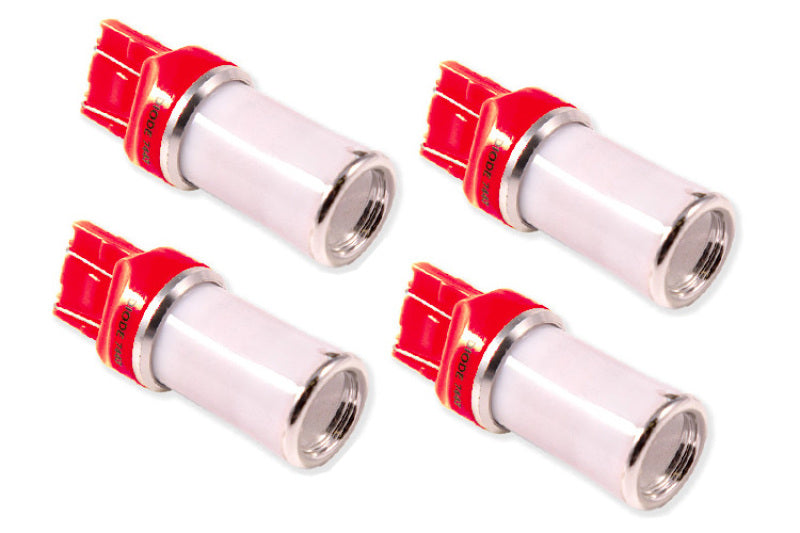 Diode Dynamics 7443 LED Bulb HP48 LED - Red Set of 4 - DD0112Q