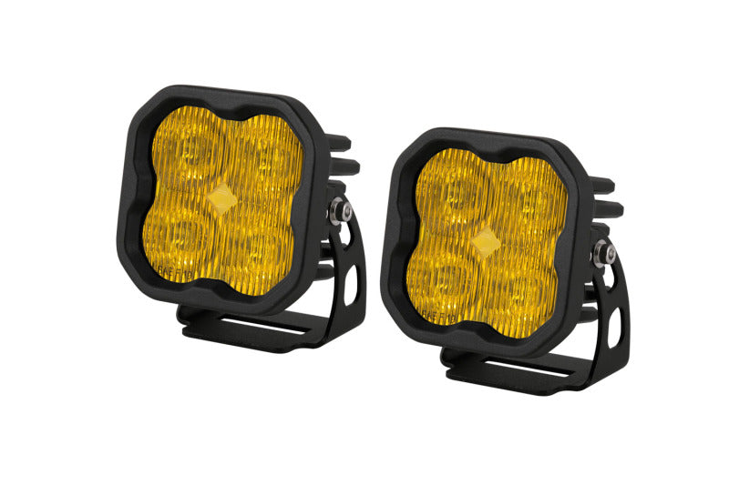 Diode Dynamics SS3 Pro ABL - Yellow SAE Fog Standard (Pair) - DD6890P