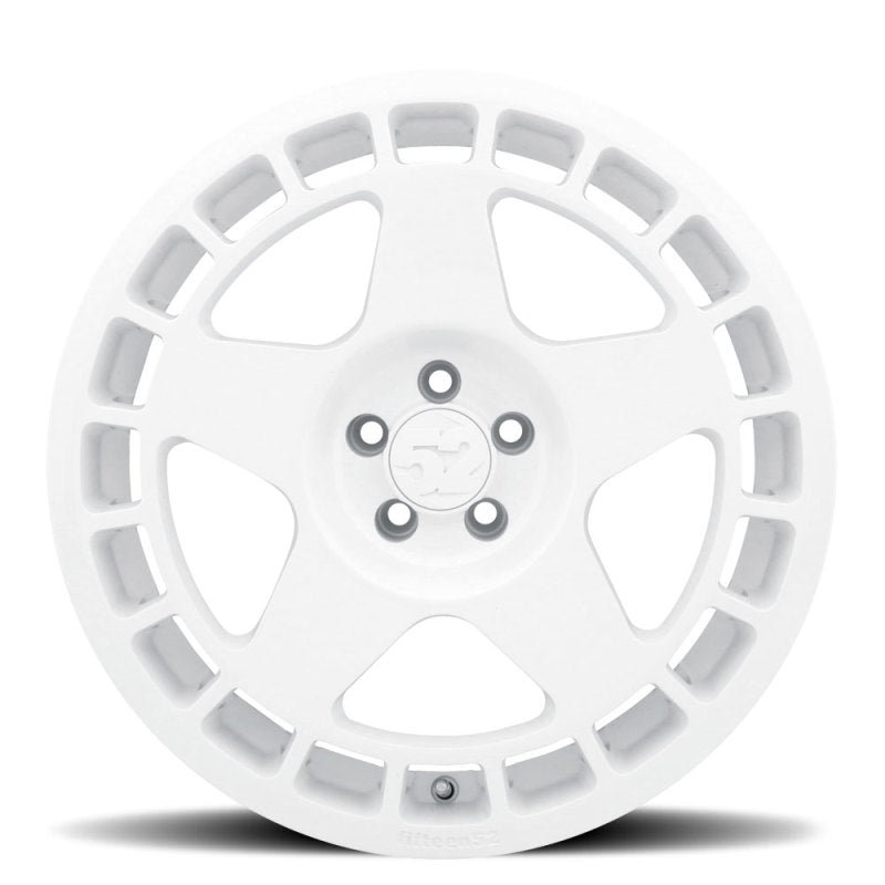 fifteen52 Turbomac 17x7.5 5x100 30mm ET 73.1mm Center Bore Rally White Wheel - TURRW-77550+30