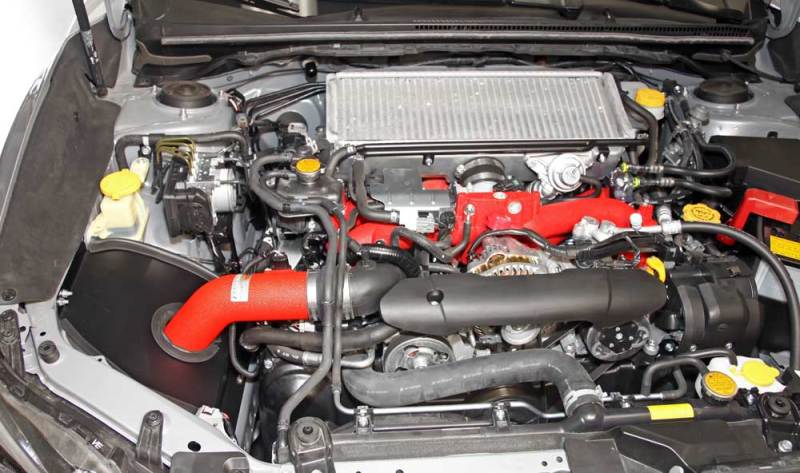 K&amp;N 2015 Subaru WRX-STI 2.5L H4 Red Typhoon Short Ram Intake