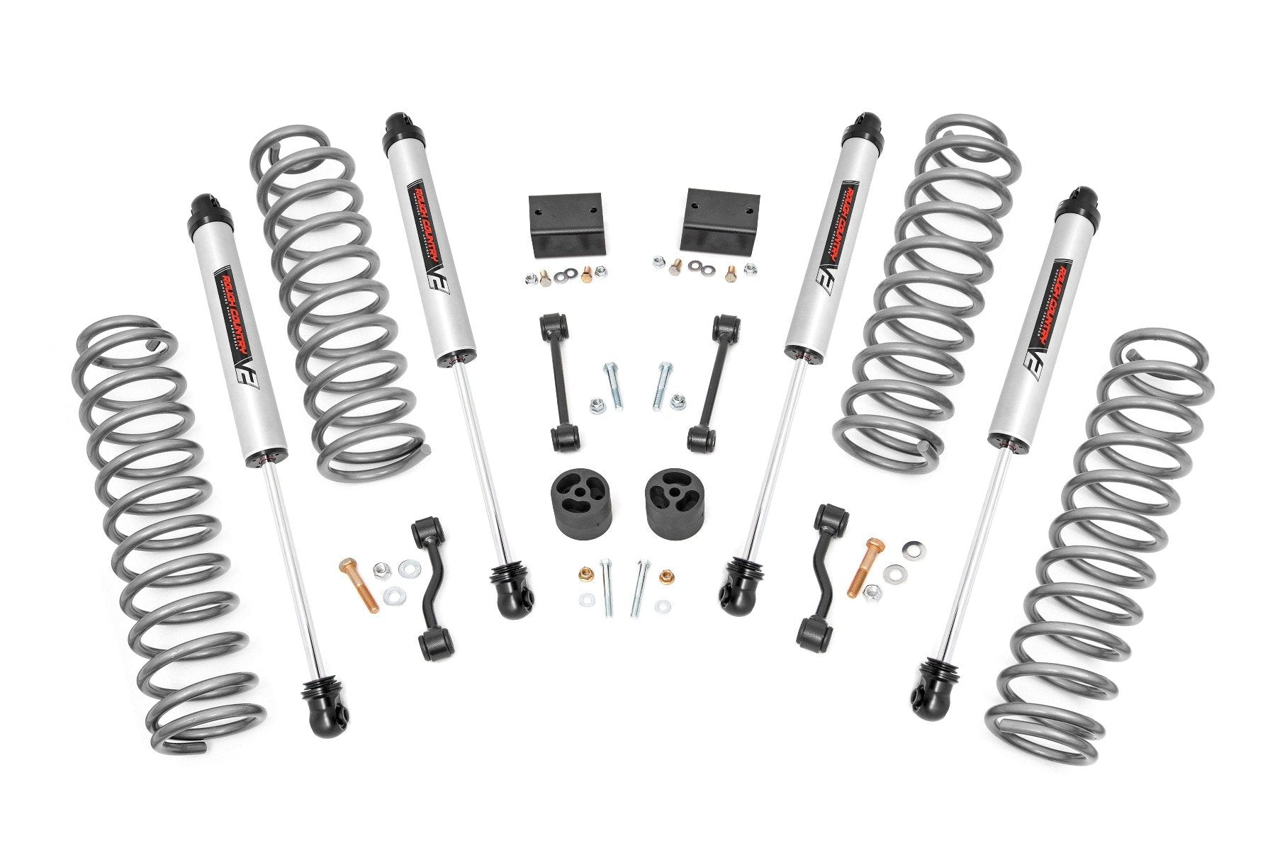 2.5 Inch Lift Kit | Coils | V2 | Jeep Wrangler JL 4WD (2024)