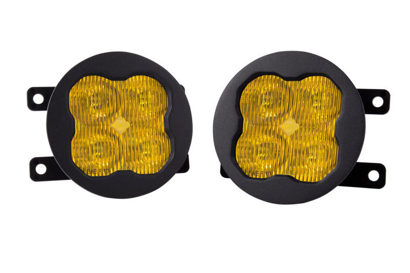 Diode Dynamics SS3 LED Pod Max Type A Kit - Yellow SAE Fog - DD6685