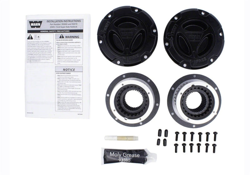 Ford Racing Super Duty Warn Locking Hubs - M-1104-SD