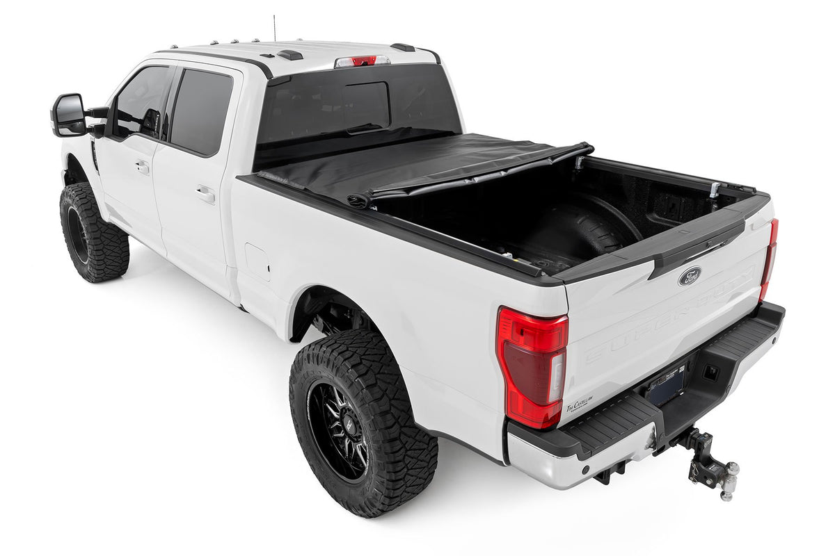 Soft Roll Up Bed Cover | 6&#39;10&quot; Bed | Ford F-250/F-350 Super Duty (17-24)