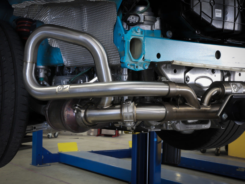 aFe 14-16 Porsche 911 GT3 991.1 H6 3.8L MACH Force-Xp 304 SS Cat-Back Exhaust System w/ Carbon Tips