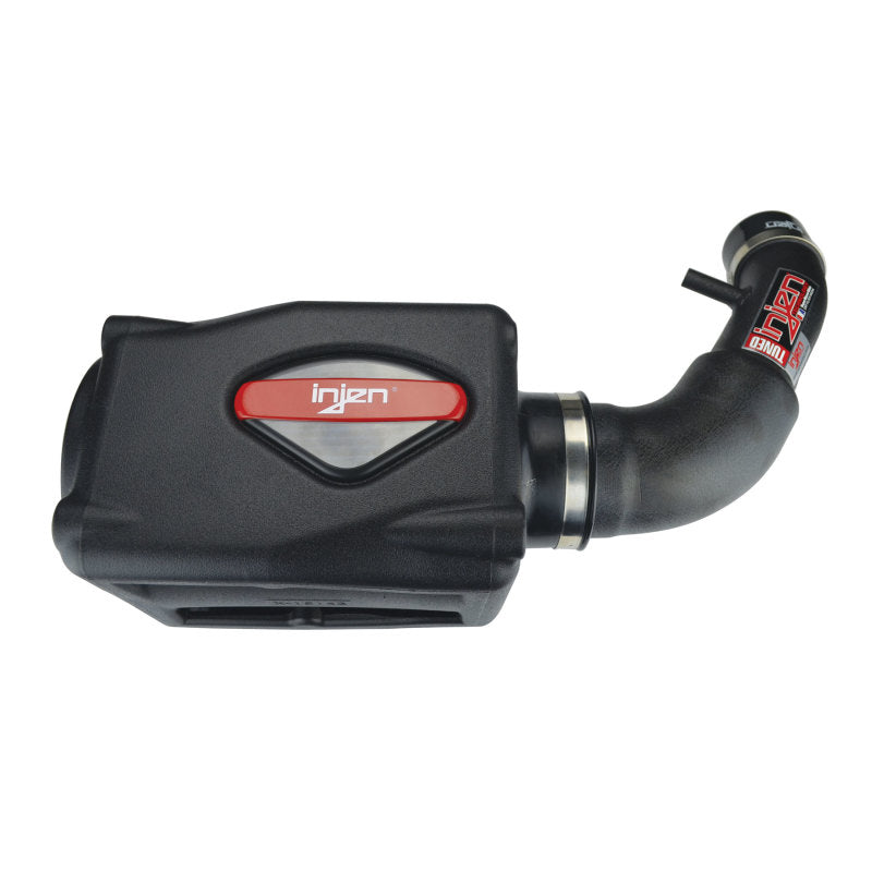 Injen 07-09 Wrangler 3.8L V6 w/ Box Wrinkle Black Power-Flow Air Intake System - PF5002WB