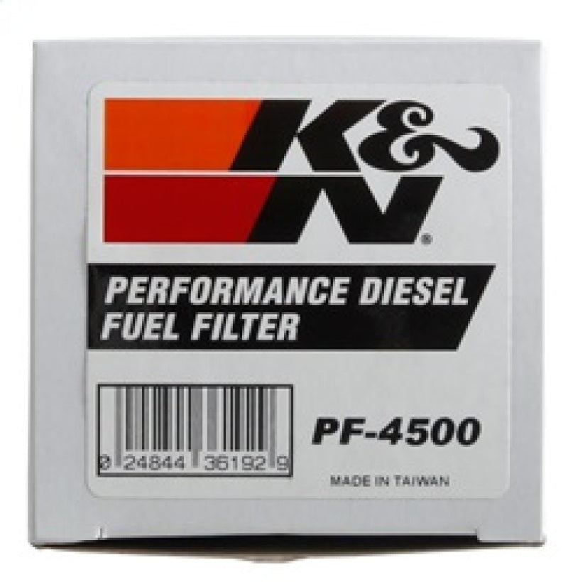 K&amp;N 2014-2015 Dodge Ram 1500 3.0L V6  In-Line 4500 Fuel Filter