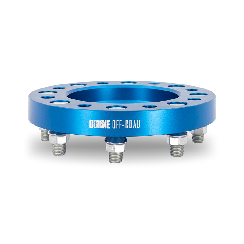 Borne Off-Road Wheel Spacers - 8X170 - 125 - 38.1mm - M14 - Blue