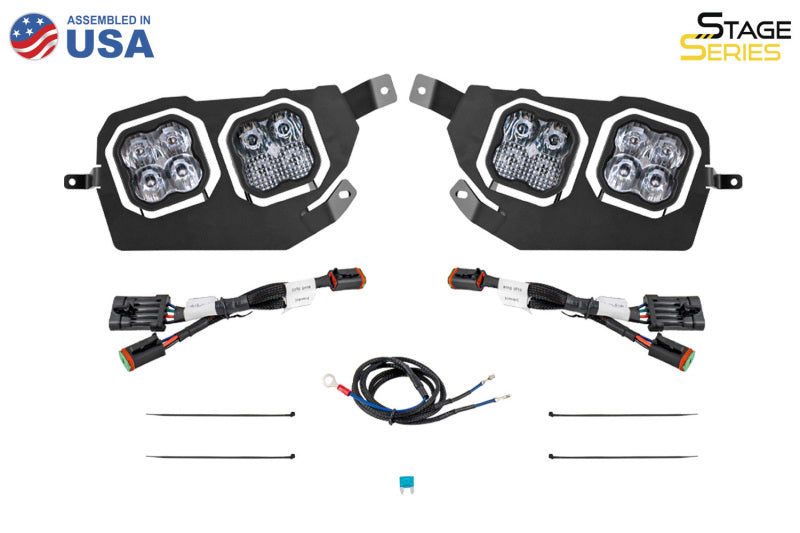 Diode Dynamics 14-23 Polaris RZR XP SS3 LED Headlight Mounting Bracket Kit - DD7842P