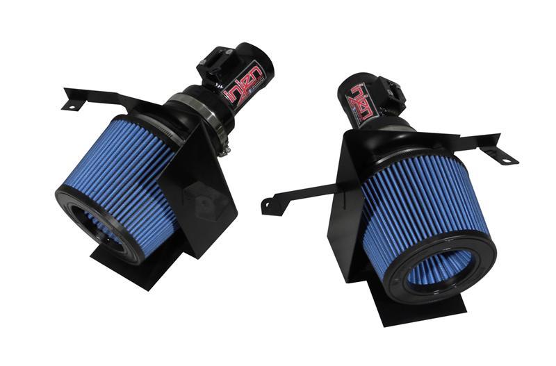 Injen 07-08 350Z 3.5L V6  Air Fusion and Air Horns Black Short Ram Intake - SP1988BLK