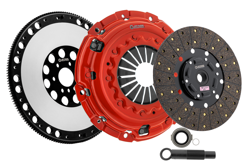 Action Clutch 01-03 BMW 330Xi 3.0L (M54) 5-Speed RWD Stage 1 Clutch Kit (1OS) w/Lightened Flywheel - ACR-3464