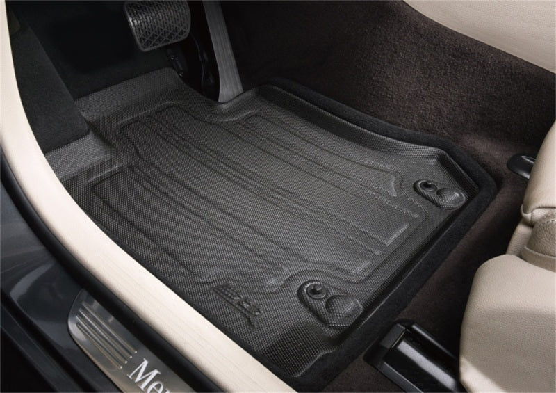 3D MAXpider 18-21 Volvo XC60 Elegant Hybrid 1st Row Floormat - Black