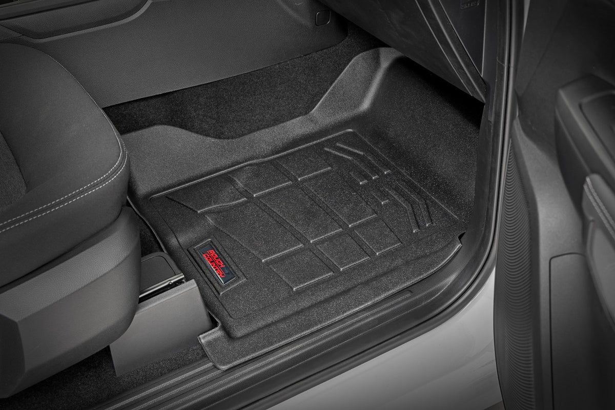 Sure-Fit Floor Mats | Front &amp; Rear | Crew | Ford Ranger 2WD/4WD (2024)