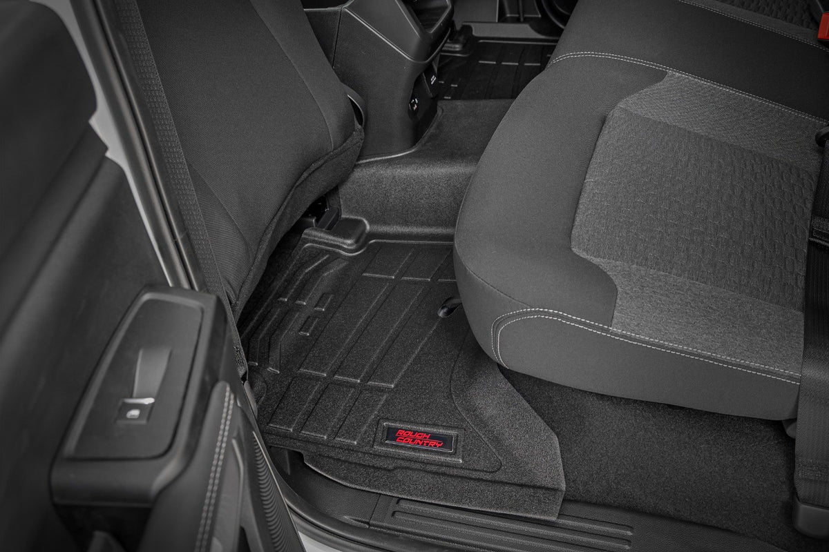 Sure-Fit Floor Mats | Front &amp; Rear | Crew | Ford Ranger 2WD/4WD (2024)