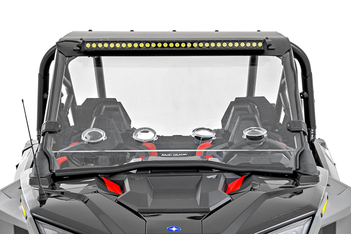 30&quot; Single Row Light Mount | Front | Black Series | Polaris RZR Turbo R 4WD