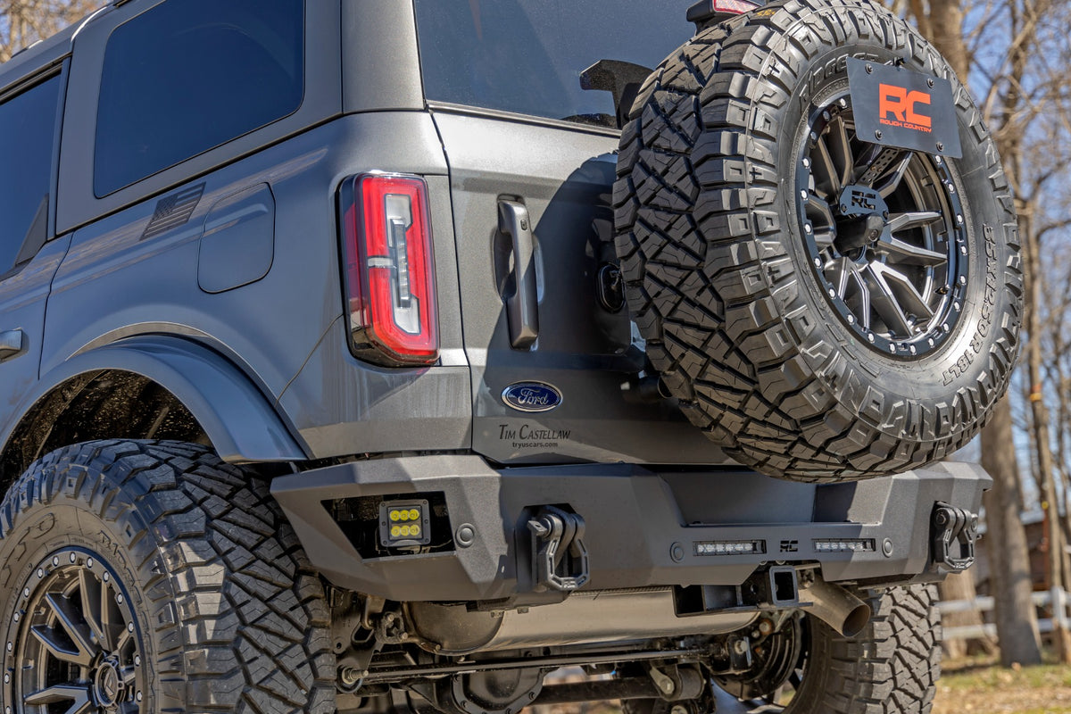 Rear Bumper | Black Series LED | Flood | Ford Bronco 4WD (2021-2024)