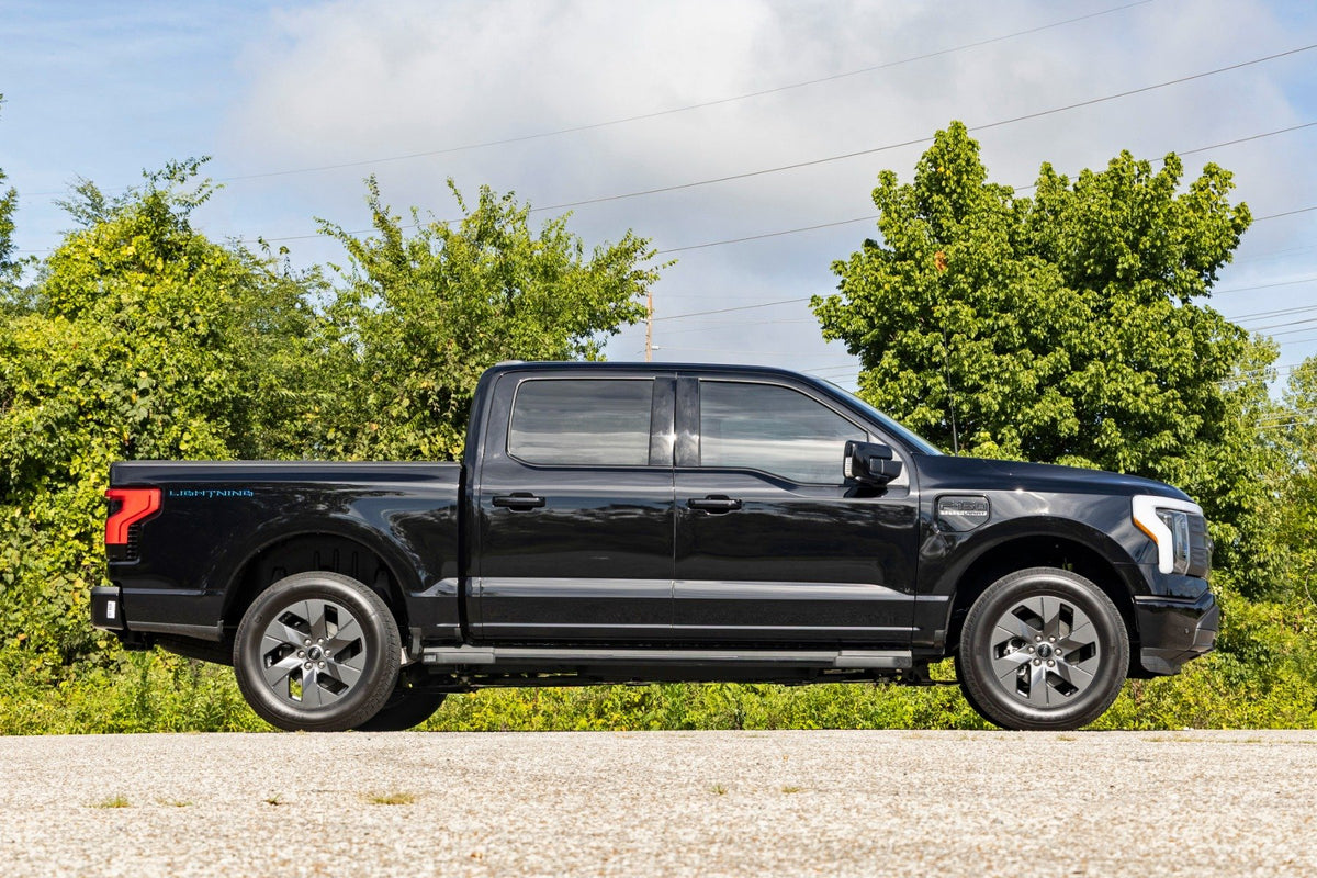 3/4 Inch Front Leveling Kit | Lowers Rear 1.5 Inches | Ford F-150 Lightning (22-24)