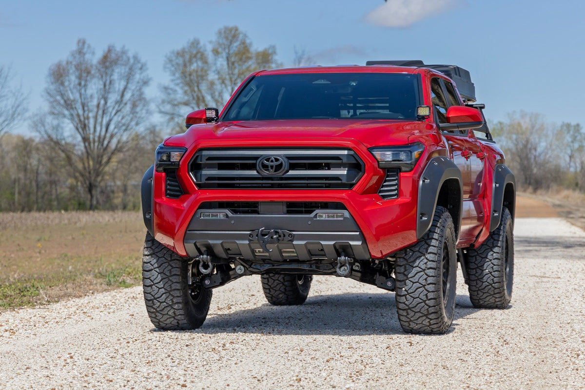 LED Light Kit | Ditch Mount | 2&quot; Black Pair | Flood | Toyota Tacoma (2024)