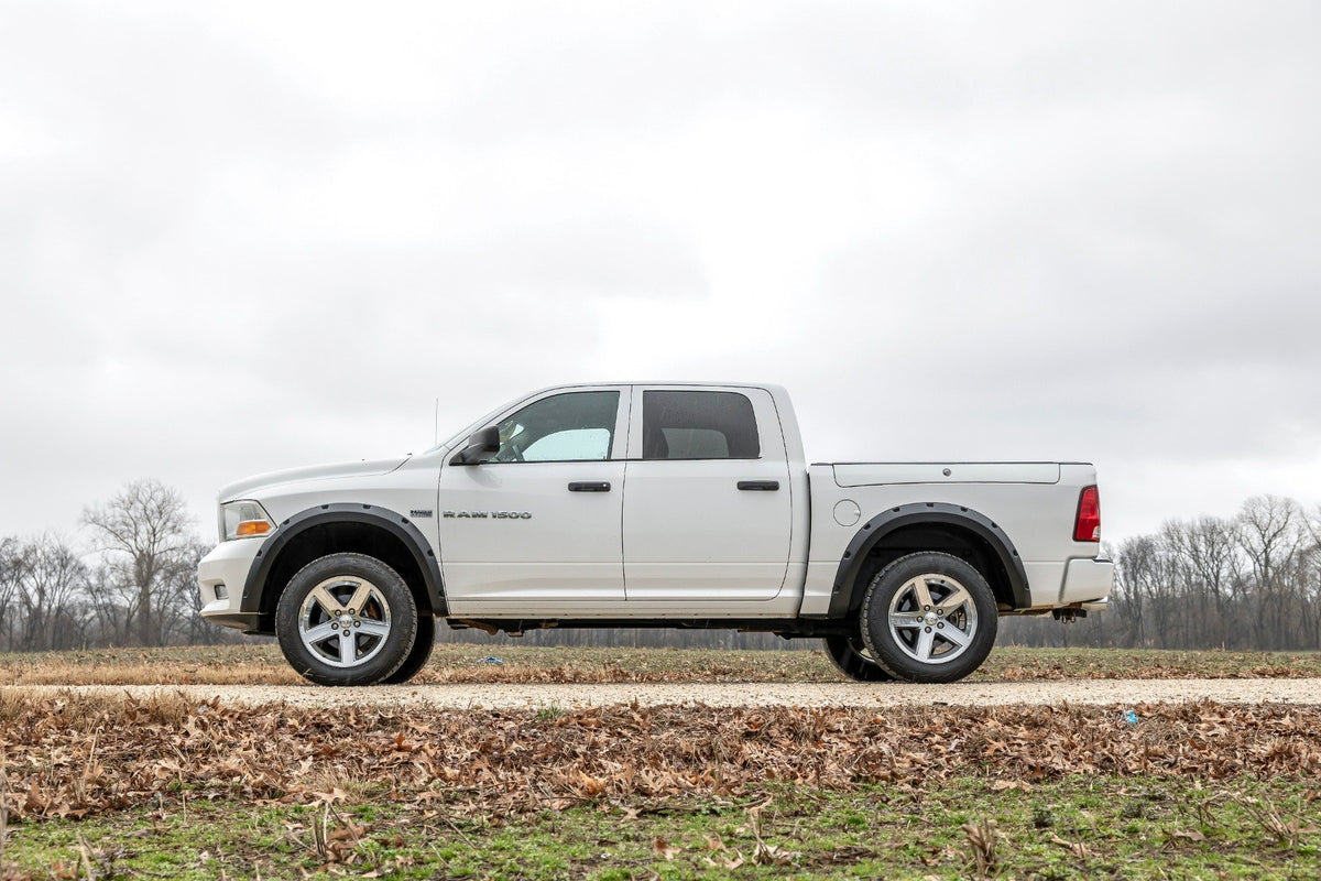 Pocket Fender Flares | GW7 Bright White | Ram 1500 2WD/4WD (2009-2018 &amp; Classic)