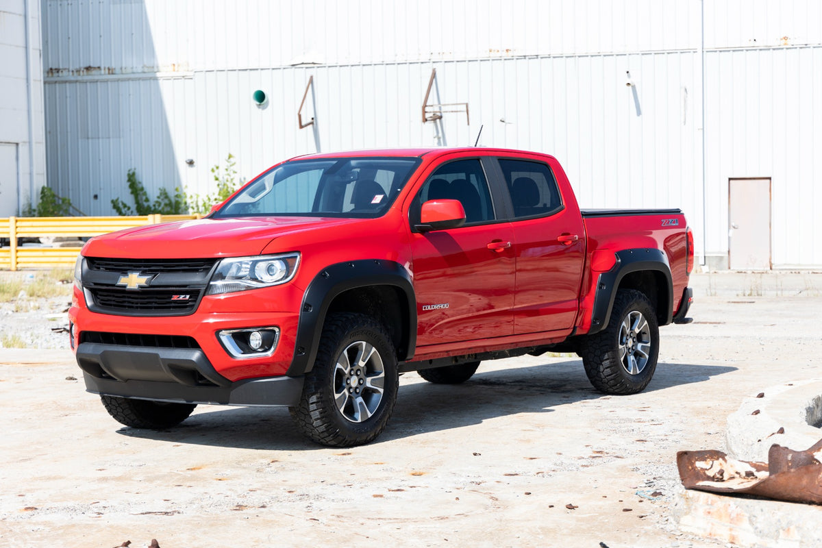 Pocket Fender Flares | G9K Satin Steel | Chevy Colorado 2WD/4WD (2015-2022)